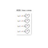 Цветочная рука девушка 156 Hya Yafeng милый цвет тату