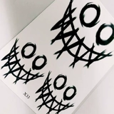 Татуировка, реалистичные водостойкие тату наклейки, xэллоуин, долговременный эффект