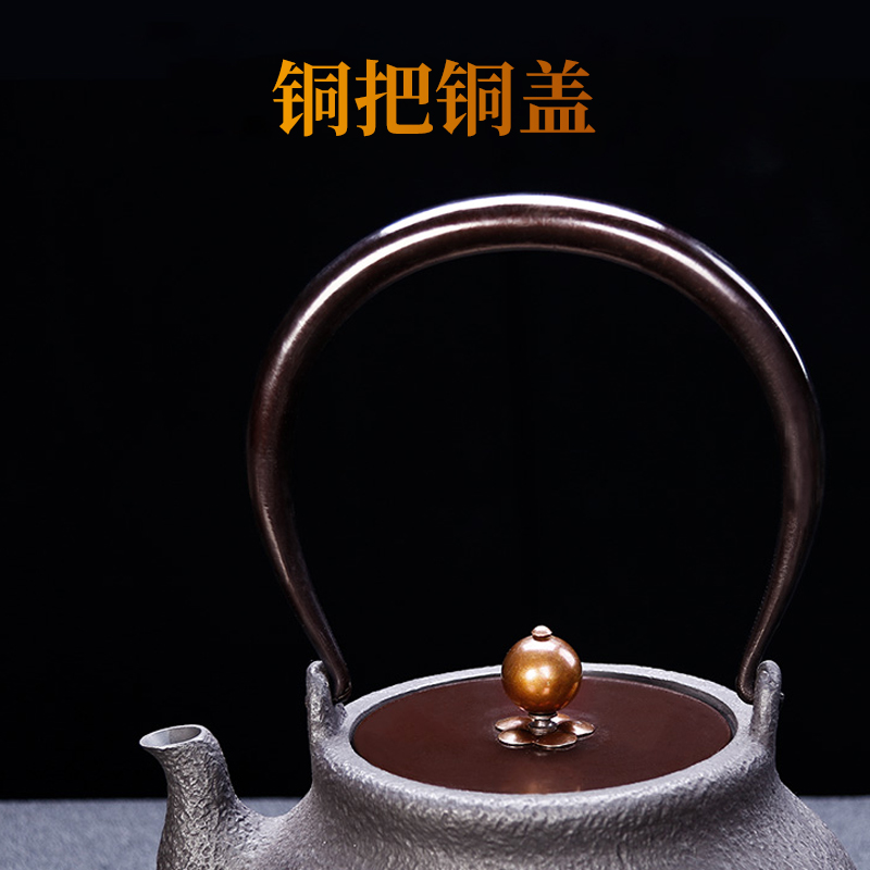 Intelligent electric TaoLu Tang Fengtie pot of cast iron pot boiled water in southern iron pot of boiled tea teapot household iron pot