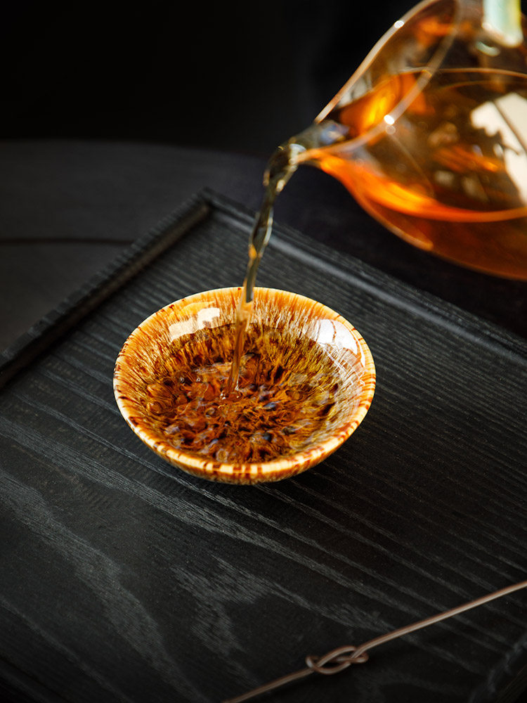 Tang Feng Li Guilian Dunhuang Gift Set, High-End Personal Tea Set Gift Box, Jianzhan Tea Cup Set