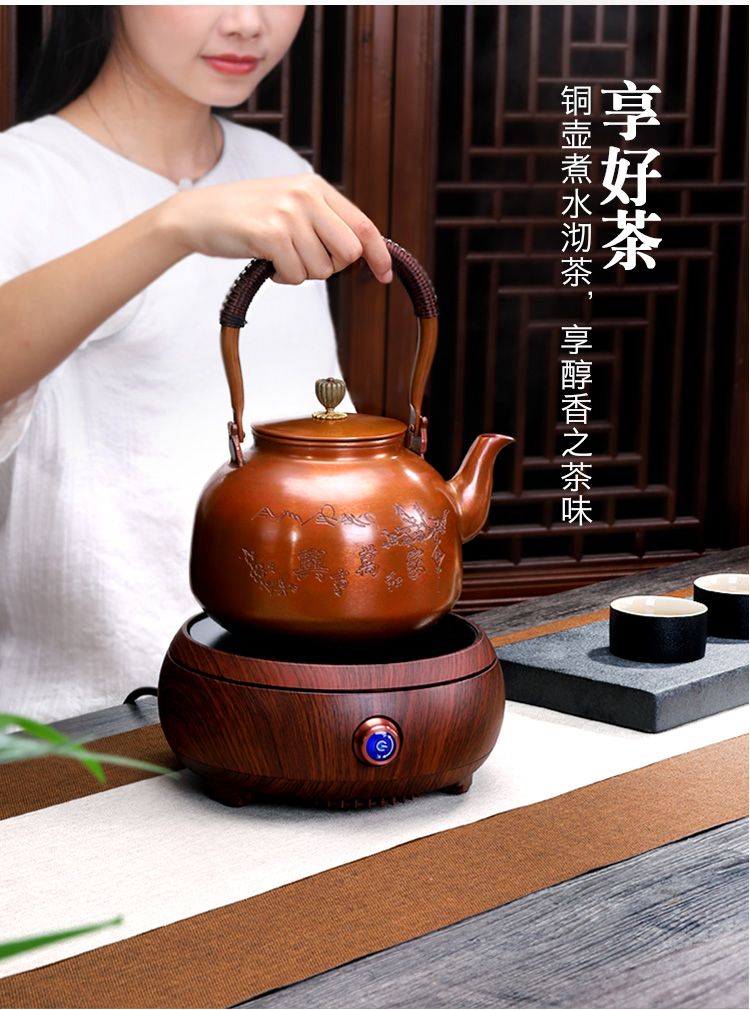 Tang Feng electric TaoLu household boiling tea stove tea ware ceramic POTS glass tea pot of boiled tea furnace iron pot Z