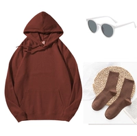 Кофейные флисовые очки, носки