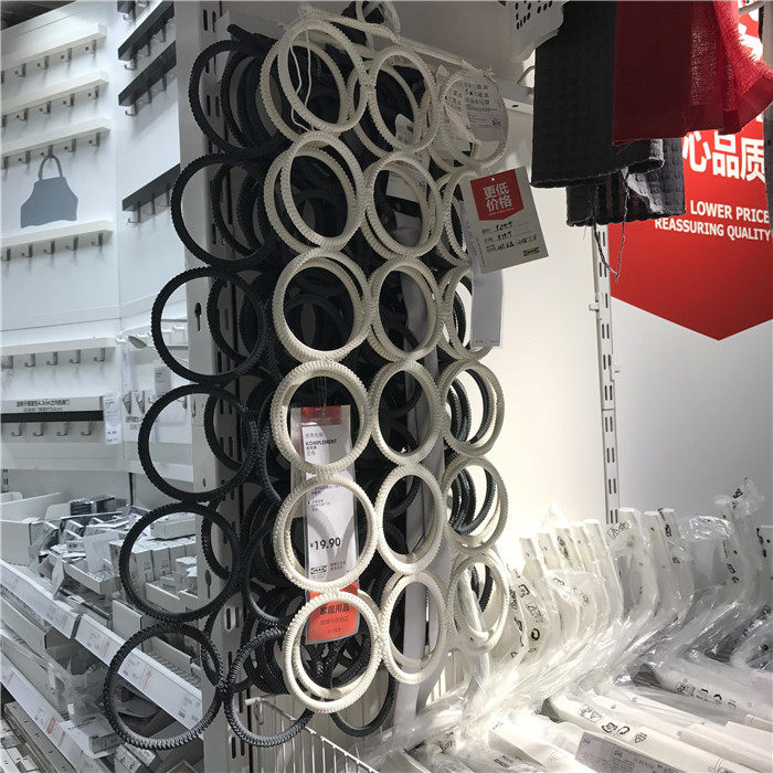 IKEA Kampmont multi-purpose hanger scarf rack tie rack gray white domestic