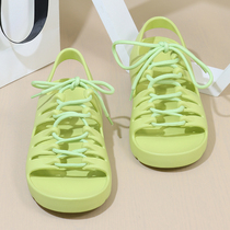 Hollowed-out womens shoe style sandals fairy Rome womens fashion sandal sandals dongle shoes net red temperament little crowdsourced 2022 summer