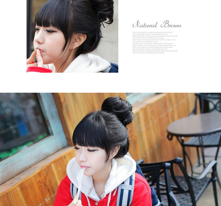 Extension cheveux - Chignon - Ref 239278 Image 6