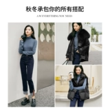 Синие зимние джинсы, флисовые штаны для отдыха, свободный прямой крой