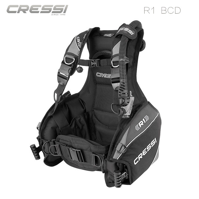 CRESSI R1 BCD buoyancy adjustment controller scuba diving BC buoyancy vest deep diving equipment