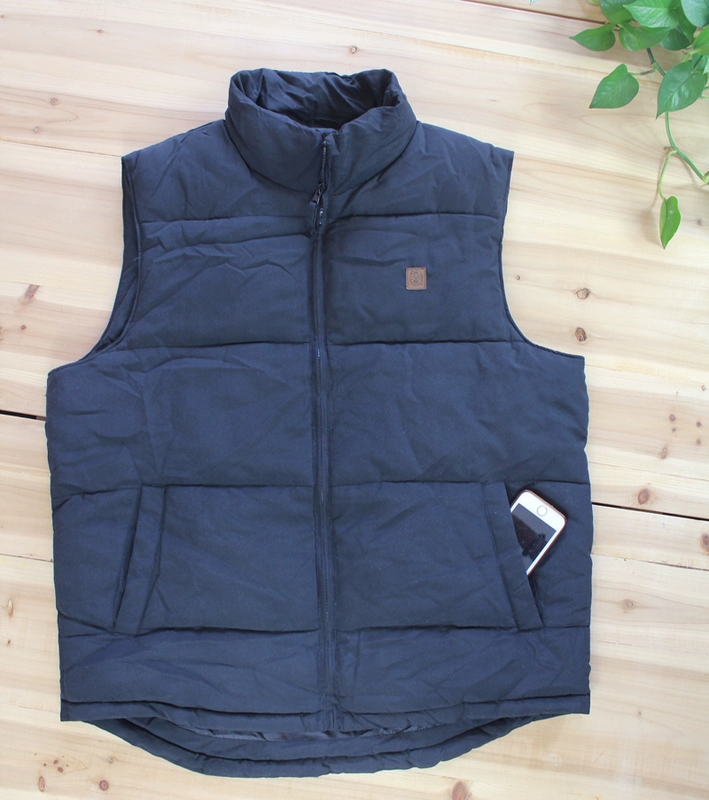 Thêm phân bón để tăng vest nam vest mùa đông 400 kg vest béo siêu cỡ size không tay xuống áo vest cotton áo khoác vest nam mỏng