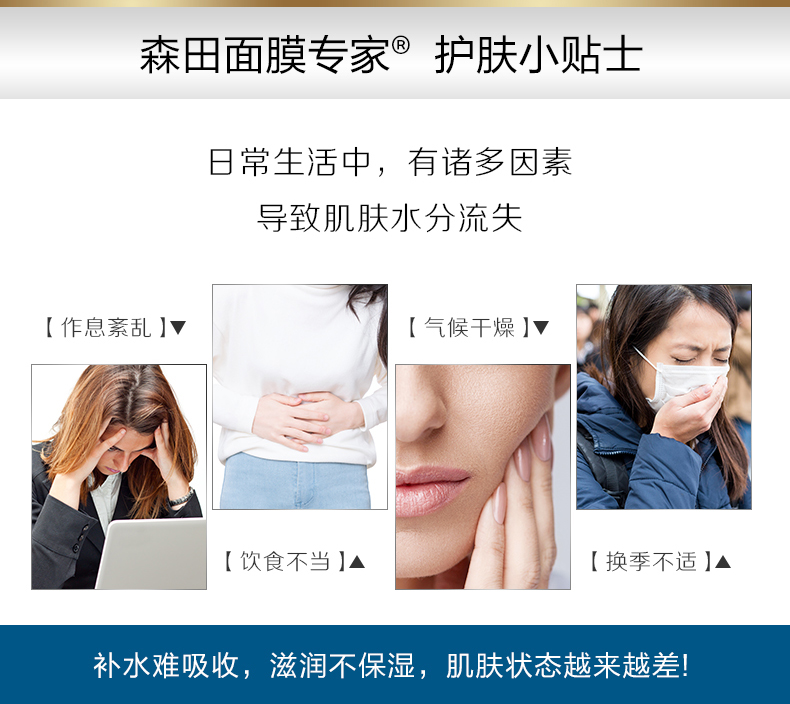 Morita chính thức lưu trữ hyaluronic acid phức hợp mặt nạ làm sạch chất lỏng dán dưỡng ẩm cho nam giới làm sáng tông màu da - Mặt nạ mặt nạ ngủ innisfree