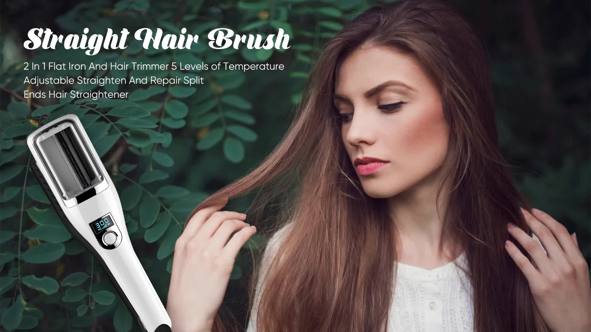 Professional 2 In 1 Hair Styling One Step Plancha De Cabell