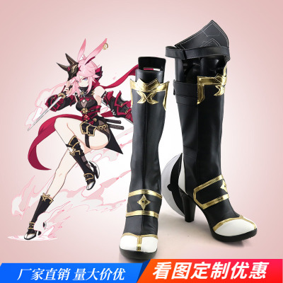 taobao agent Blast 3 Bayeng Sakura Night Shadow Chongxia COS Potal COSPLAY Boots Support to Customize