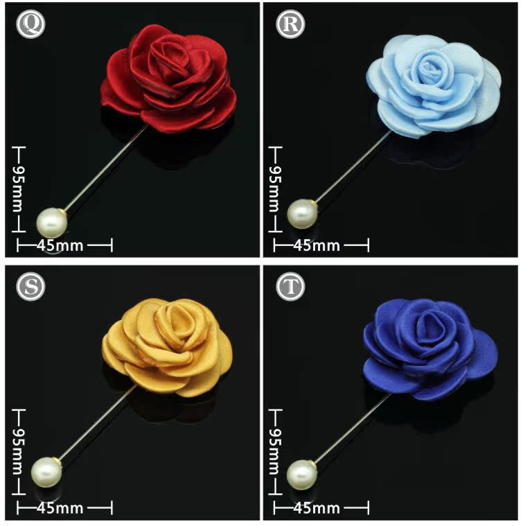 Broche Lovers en Fils de soie - Ref 1177106 Image 76