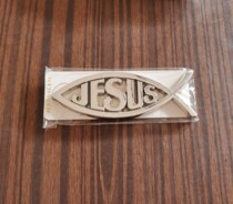 Catholic Holy art car decoration JESUS fish-like car stickers