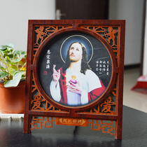 Catholic Holy Art Sacred Heart of Jesus Classic Lingbi Xinshi handicraft ornaments 20 7cm*24 6cm