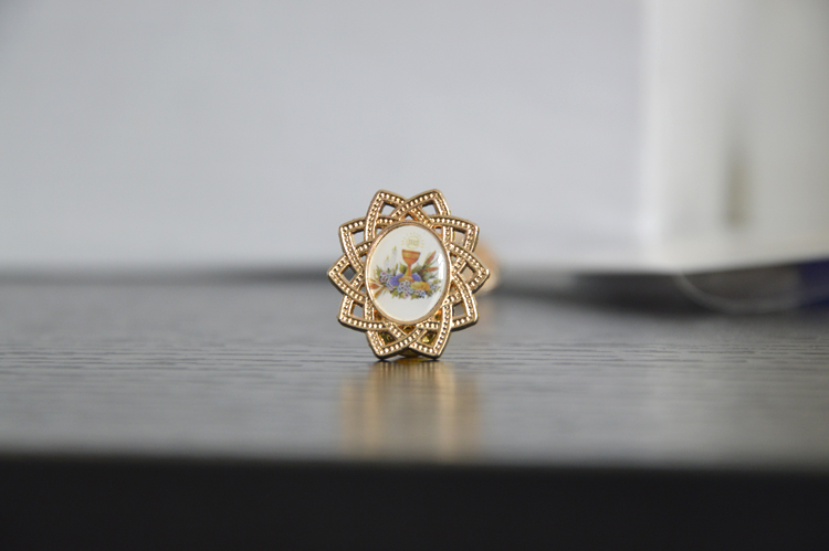 Broche Lovers en palladium - Ref 1175313 Image 12