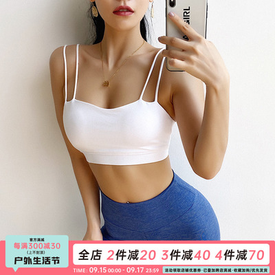 taobao agent Straps, sexy sports bra, underwear, T-shirt, shockproof tank top, supporting yoga clothing for yoga, beautiful back, strap bra, for running