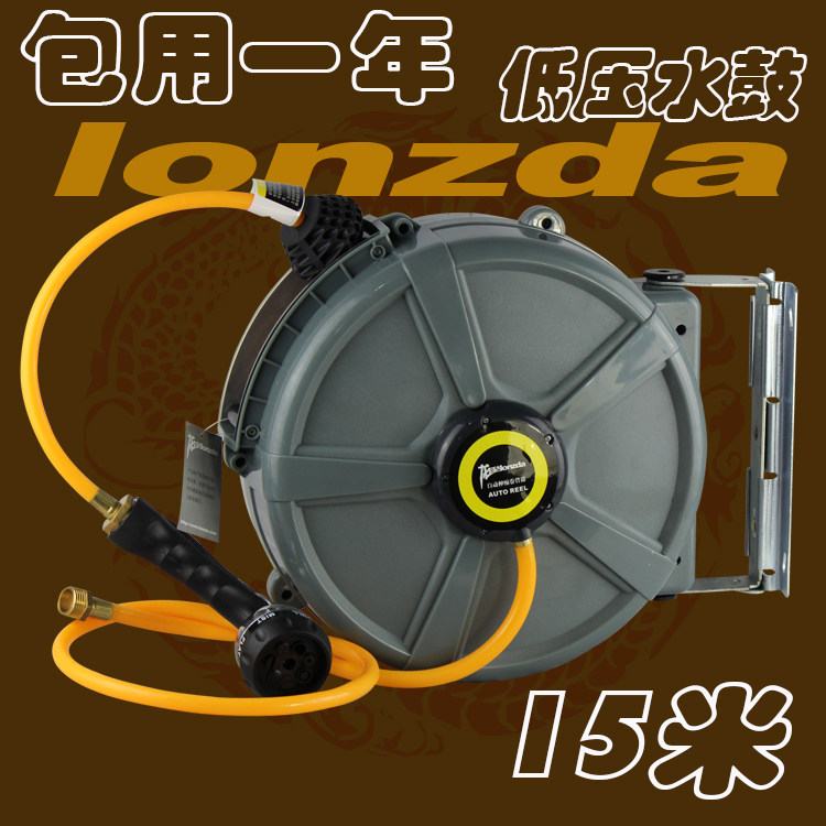 Automatic retractable hose reel Trachea Steel spindle Pneumatic all copper core water drum water pipe Auto maintenance tools Air pump pipe