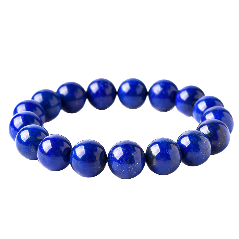 阿富汗青金石手链6-14mm天然水晶珠子收藏级半宝石男女通用