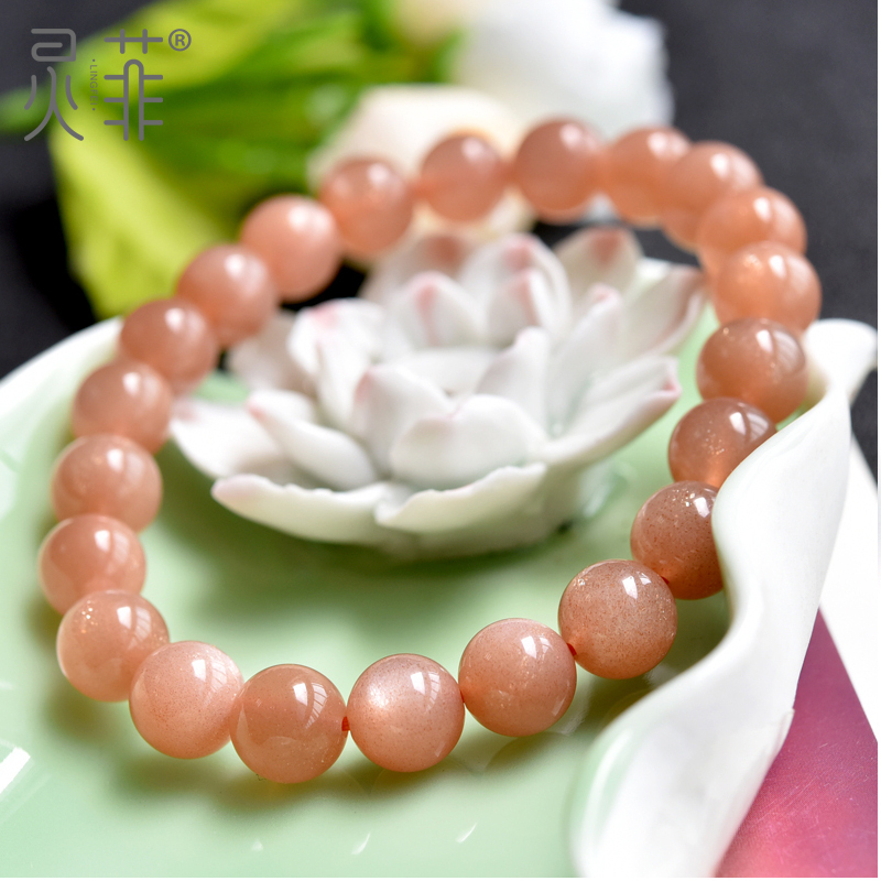 Sunstone Bracelet for Men and Women 6-12mm Orange Yellow Moonstone Gold Sand Sunstone Beads Loose Beads Crystal Bracelet Sunstone Bracelet for Men and Women 6-12mm Orange Yellow Moonstone Gold Sand Sunstone Beads Loose Beads Crystal Bracelet