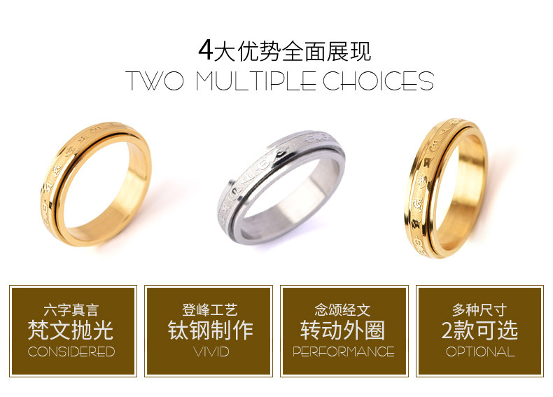 Bague mixte en Acier au titane - Ref 3088481 Image 9