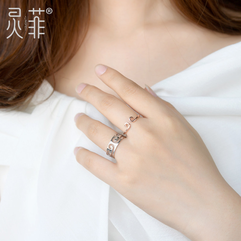 Bague mixte en Argenterie - Ref 3086217 Image 4