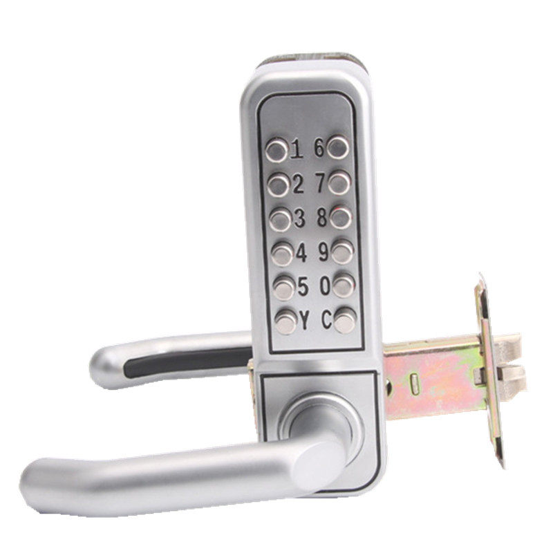 Mechanical Coded Lock Outdoor Garden Iron Art Door Waterproof Office Door Lock Indoor Bedroom Wooden Door Home Lock