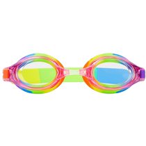 Balabala childrens glasses boys and girls swimming goggles waterproof and anti-fog simple and fashionable childrens silicone one