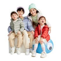 (Live broadcast welfare) Balabala parent-child light down jacket 2024 new winter coat for boys and girls