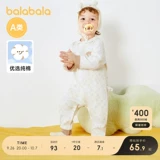 巴拉巴拉 Детский зимний комбинезон, пижама для новорожденных, стеганое боди, детская одежда, в западном стиле