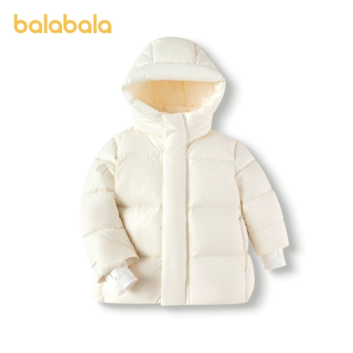 巴拉巴拉 Летняя одежда, короткий пуховик, удерживающая тепло детская комфортная куртка, в западном стиле