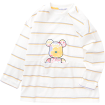 (BE@RBRICK building block bear co-branded shopping mall same style) Balabala childrens long-sleeved T-shirt spring fashion