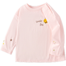 (Same style in the mall) Balabala childrens clothing baby T-shirt girls tops bottoming shirt 2024 autumn new style cute