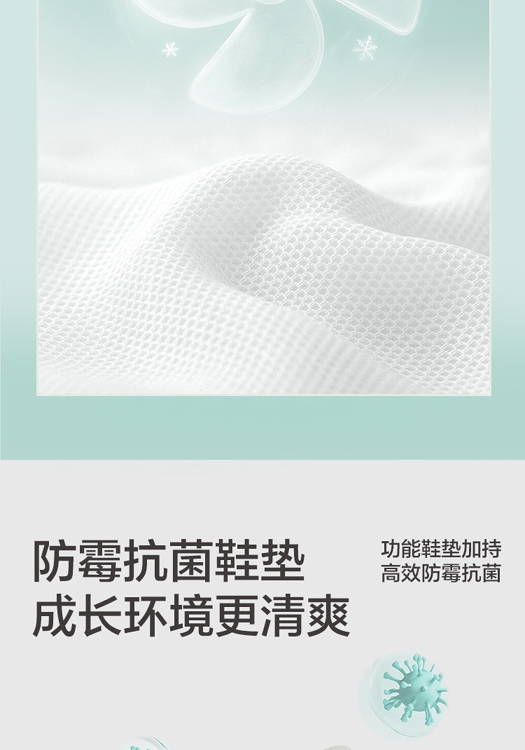 巴拉巴拉童鞋儿童学步鞋男童女童2026夏运动鞋子宝宝网面透气婴儿 — 8