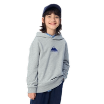 (Same style in the mall) Balabala childrens clothing boys sweatshirt autumn 2024 girls long-sleeved childrens top hooded