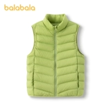巴拉巴拉 Детский жилет с пухом для мальчиков, модный пуховик, детская одежда, семейный стиль
