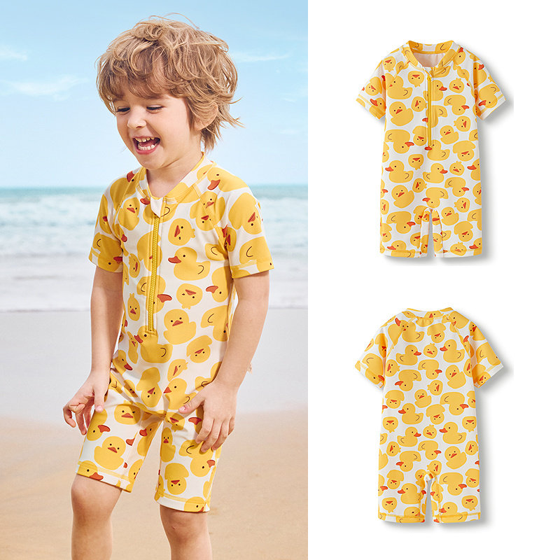Balabala One-Piece Baby Beach Stretch Swimsuit — 1