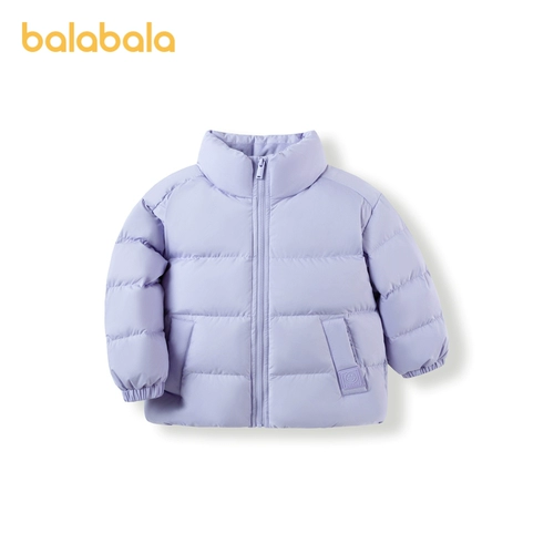 巴拉巴拉 Детская зимняя осенняя трендовая куртка с пухом для мальчиков, детская одежда, семейный стиль