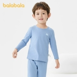 巴拉巴拉 Детское нижнее белье, хлопковый комплект, термобелье для мальчиков, тонкая пижама, подходит для подростков