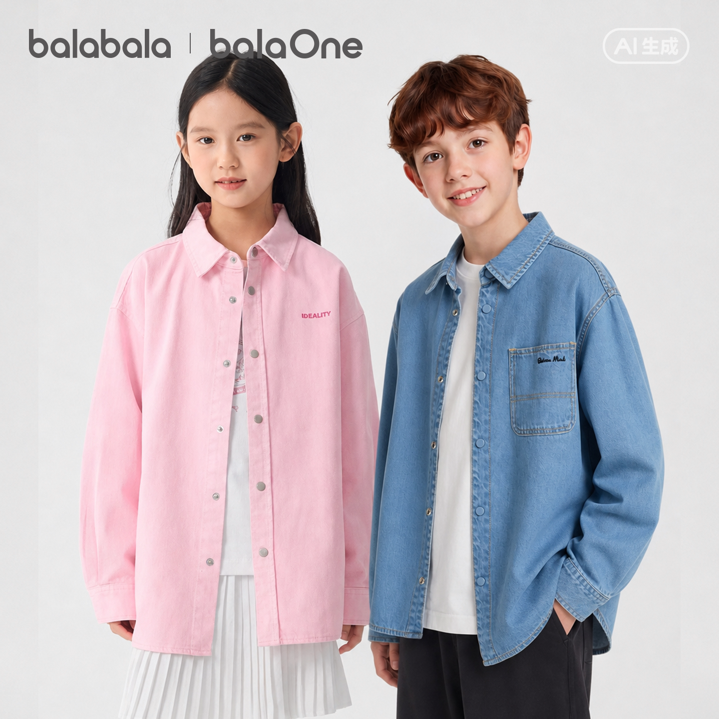 Bala BalaOne denim shirt pure cotton