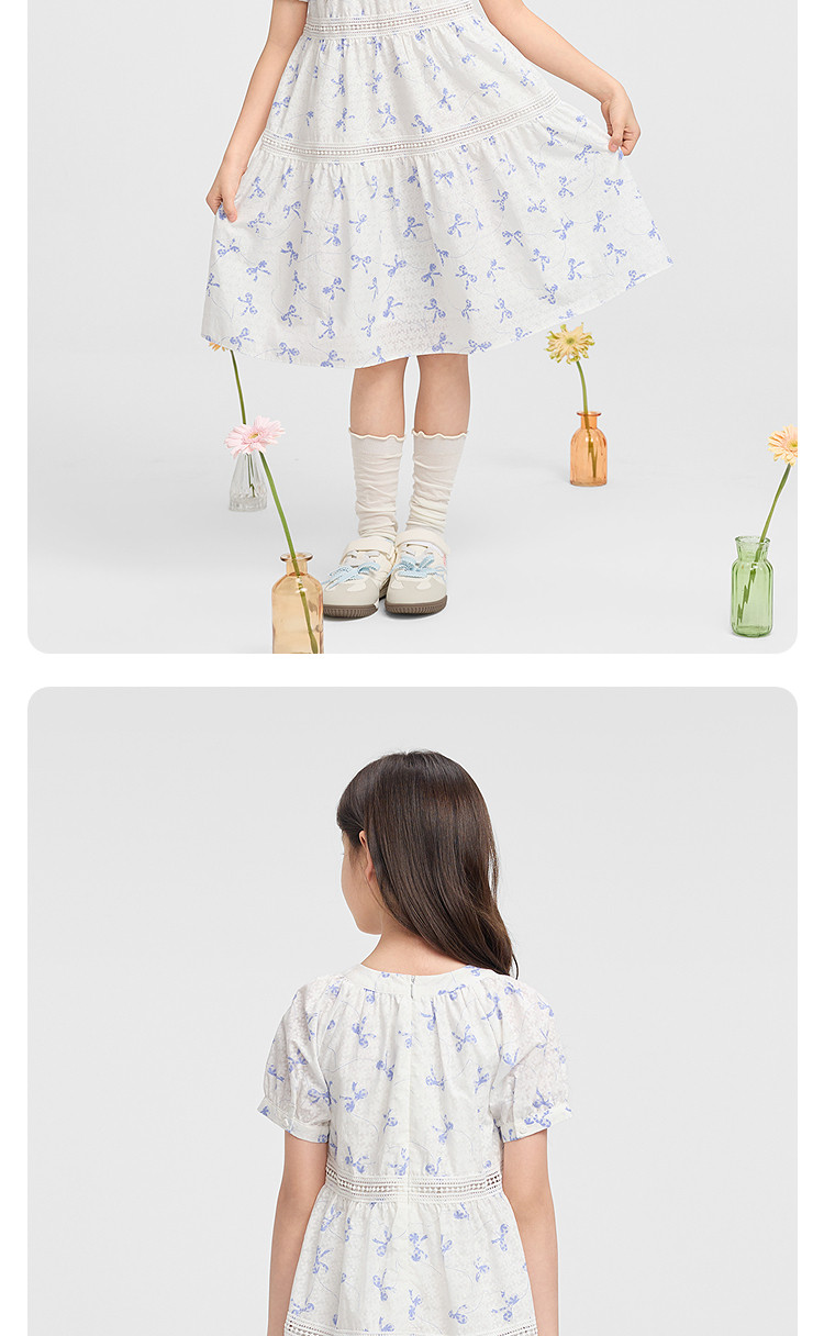 【商场同款】巴拉巴拉童装女童裙子儿童连衣裙2026新款夏装公主裙 — 13