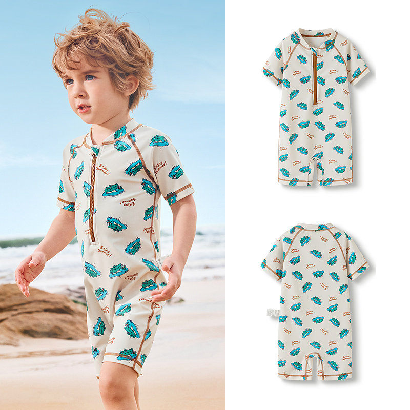 Balabala One-Piece Baby Beach Stretch Swimsuit — 6