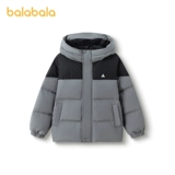 巴拉巴拉 Детский пуховик с пухом для мальчиков, утепленная удерживающая тепло водонепроницаемая толстовка с капюшоном