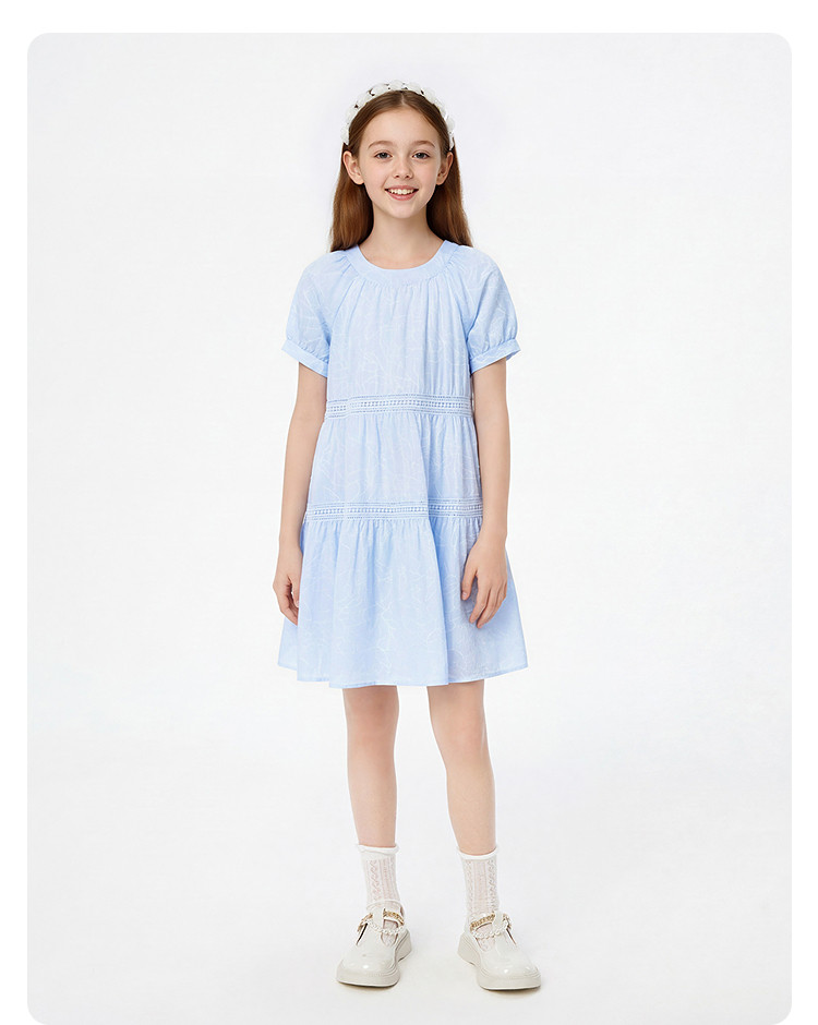 [Same Style in Shopping Malls] Balabala Kidsren's Clothing Girls' Skirts Kidsren's Dresses 2026 New Summer Princess Dresses — 26