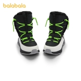 巴拉巴拉 Флисовые высокие сапоги подходит для мужчин и женщин, детская комфортная зимняя спортивная обувь, ботинки