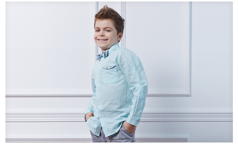 Chemise garcon à manche longue - Ref 2073369 Image 17