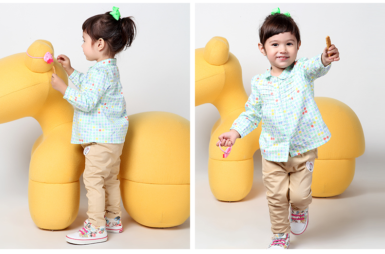 Chemise fille à manche longue - Ref 2085585 Image 12