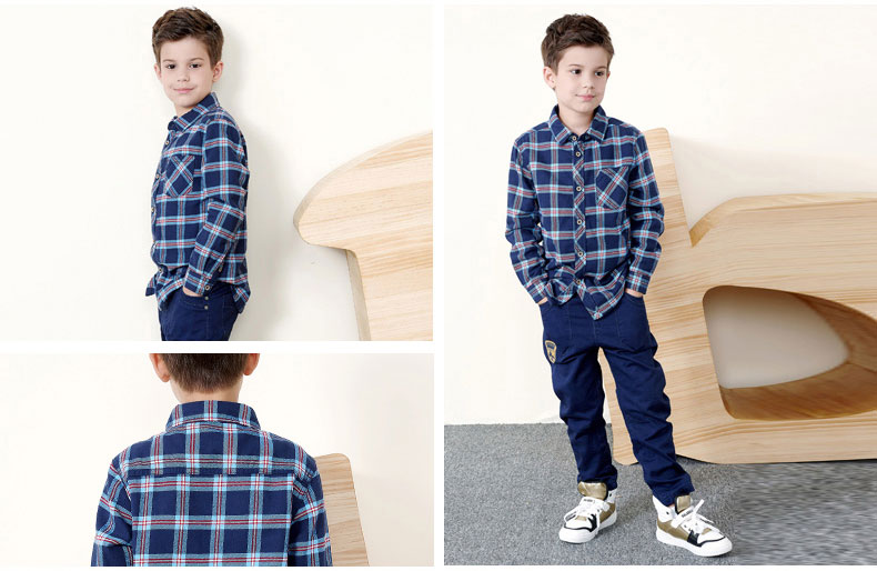 Chemise garcon à manche longue - Ref 2074418 Image 28