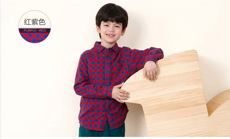Chemise garcon à manche longue - Ref 2074418 Image 35