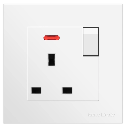 Гонконг и макао 13А британская розетка дома серая британская британская британская нога Три -яма панель 86