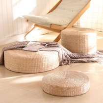 Futon cushion kneeling cushion yoga cushion meditation cushion meditation cushion tatami cushion sitting straw rattan cushion round thickened pub cushion